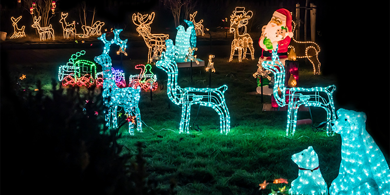 PNC Bank Arts Center Magic of Lights