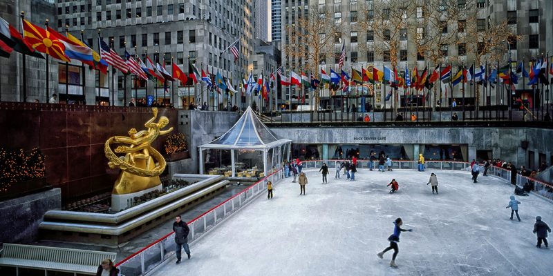 Skating On The Square
